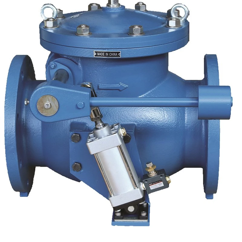 Swing Check Valves with Lever Arm and Weight