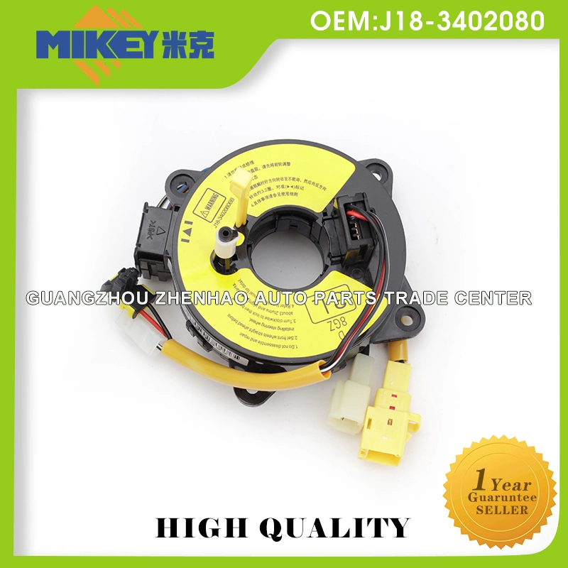 High Quality Motorcycle Engine Parts Air Bag Spiral Cable Clock Spring for Chery G3 OEM: J18-3402080