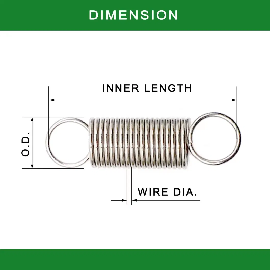 Extension Spring Assortment Set Stainless Steel Small Springs