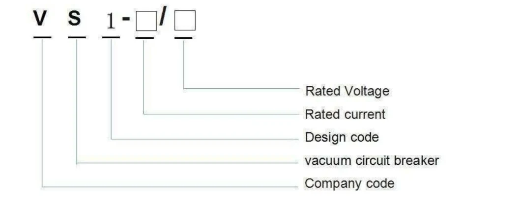 Vs1 11kv 12kv Indoor High Voltage 630A-4000A Vacuum Circuit Breaker Vcb