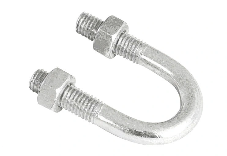 High Precision Stainless Steel 304 Fastener U Bolt Corse Stem with Nut Metric Size U Bolt