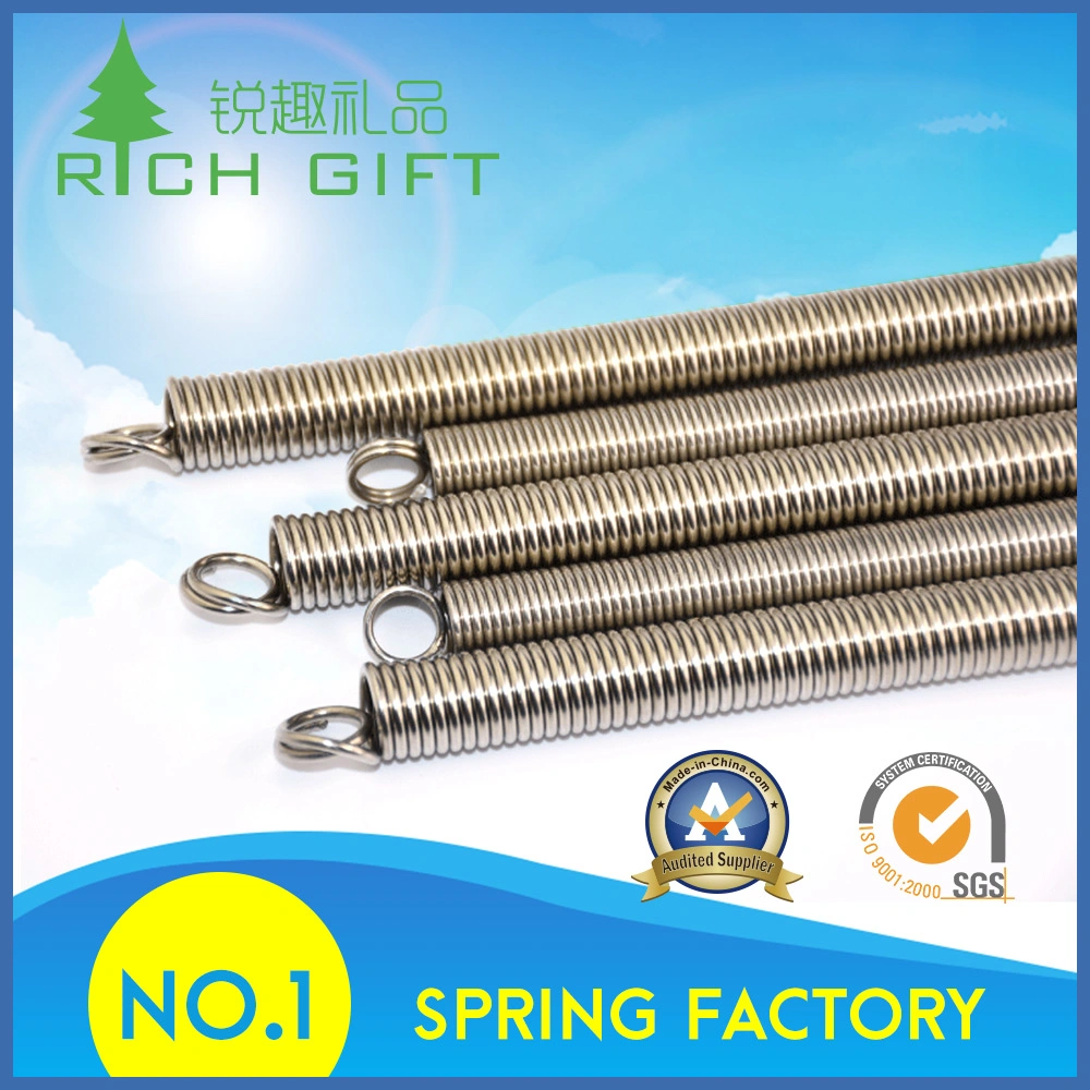 Customized Stainless Steel 2mm Swivel Hook Fence Small Round Wire Conical High Low Tension Extension Balance Art and Craft Coil Springs for Exercise Equipment