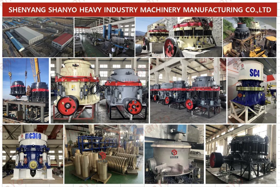 Shanyo Locking Spring Jaw Crusher Parts Stone Crusher Mining Machine for Sale