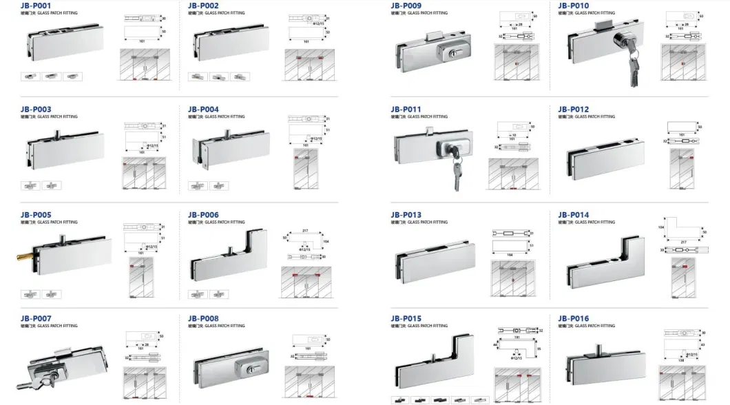 Heavy Weight High Quality Door Hinge Floor Spring