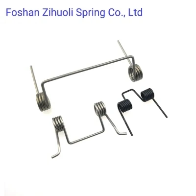 Factory Custom Small Stainless Steel Tension Springs Music Wire Extension Spring