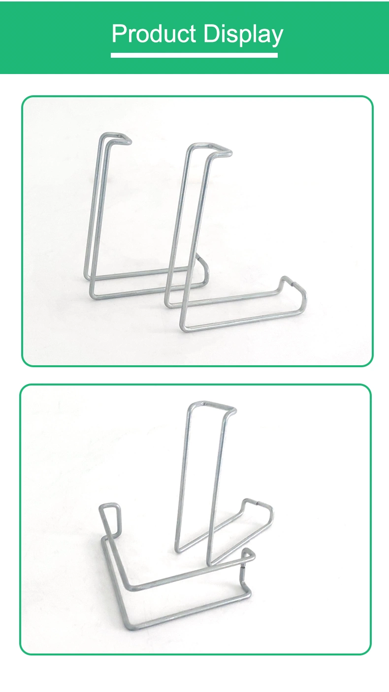 Wooden Box Steel Spring Clip Metal Wire Clips Logistic Crates