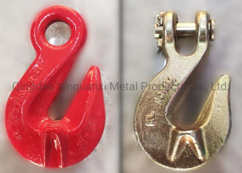 Wholesale Forged Steel Spring Lever Type Load Binder Chain Tension Lever C Hook with Lashing Chain