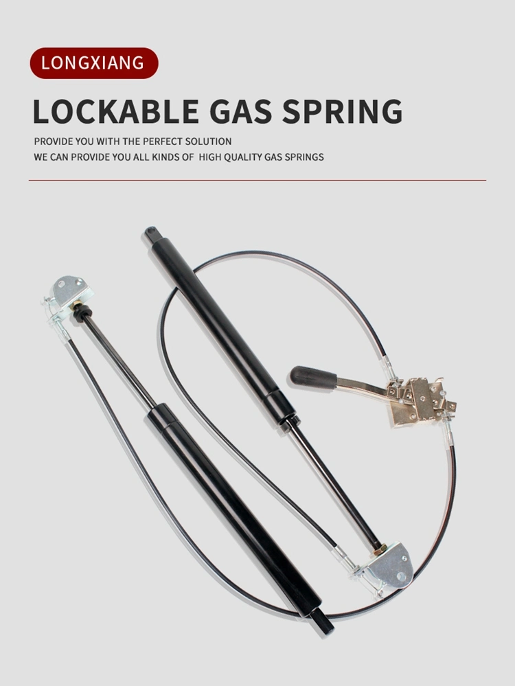 RoHS Test Lockable Gas Spring with Button for Medical Chair