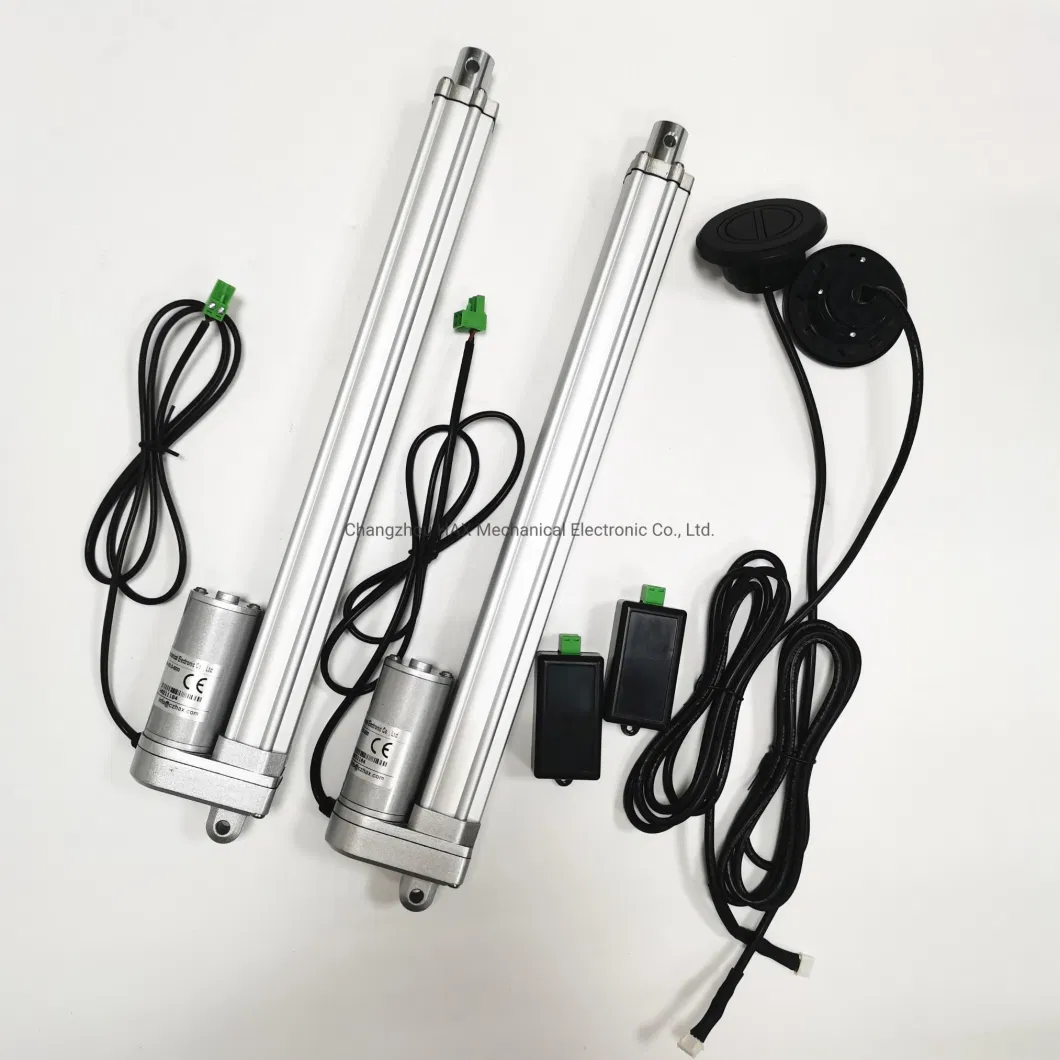 12V/24V DC Electric in-Line Linear Actuator with Controller and Power Supply for Car Trunk Opening