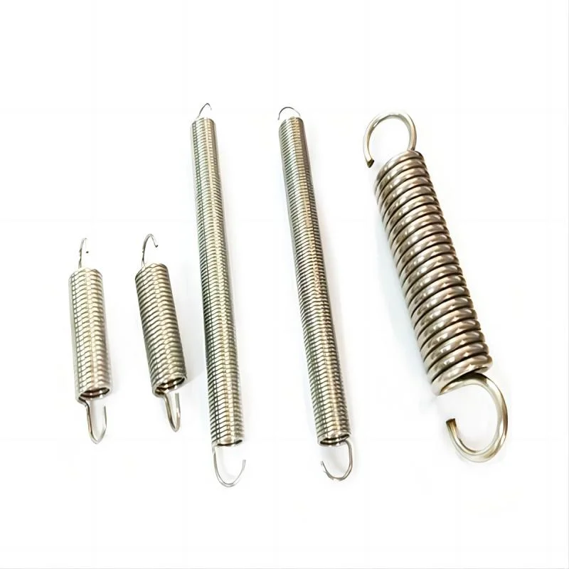Custom Precision Heavy-Duty Coil Compression Springs, Stainless Steel Wire Forming Extension Springs