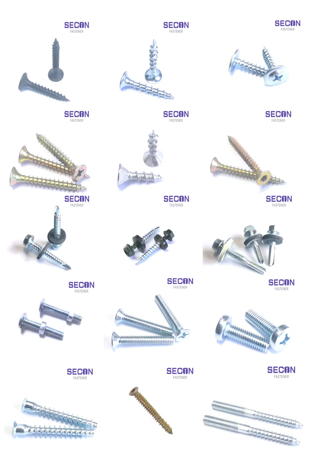 Made in China Factory Hot Selling Hanger Bolt Double Thread Metric Thread Screw with Good Quality