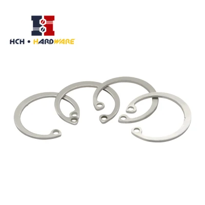 Hochwertiger Edelstahl DIN472 C Typ interne Sicherungsring Ringe für Bohrung