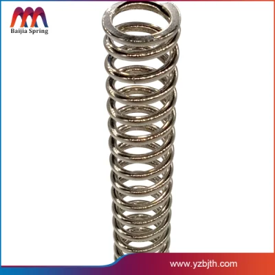 Kundenspezifischer Hersteller Große Spirale Hitzebeständige Edelstahl Ss Heavy Duty Eisenbahn Drehgestelle Spule Kompressionsfeder