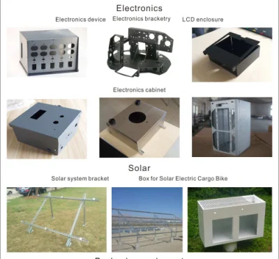 Kundenspezifische Edelstahl Aluminium Herstellung Stanzen Biegen Laser Schneiden Schweißen Blechstanzen Elektrische Teile