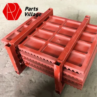 PE&amp;PEX Backenbrecher Verriegelung Futter und Kippplatte Feder und Abdeckung