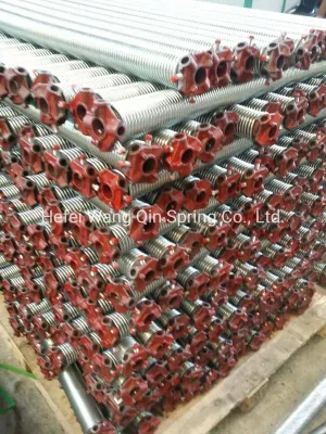 Industrial Door Metal Torsion Spring mit Hihg Qualität in Rot Farbcodiert