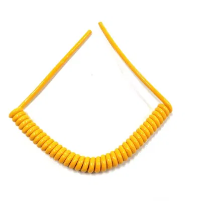 0,75 mm2 elastische Spiralkabel Verlängerungsfederkabel Kurbelkabel Federspule