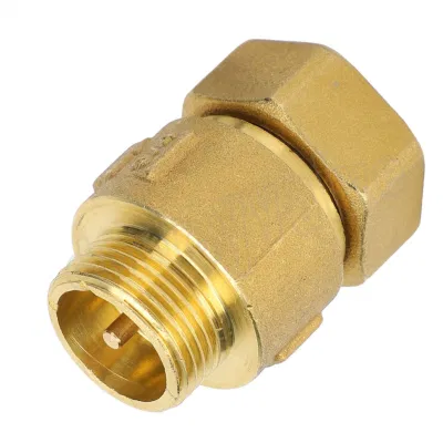 DN15 1/2&quot; Inline-Rückschlagventil Messing, federbelastet, Inline für Wasserzähler