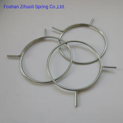 Kundenspezifische Verlängerung Springzigzag Spring Clip Wire Forming