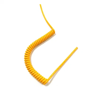 0,75 mm2 elastische Spiralkabel Verlängerungsfederkabel Kurbelkabel Federspule