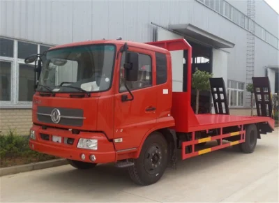 Schwere Dongfeng Low-Flachbett-LKW 6X4 10 Räder flach Bettwagen