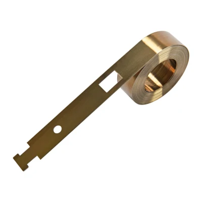 Feste Kraft Fan Coil Ribbon Feder für Fan-Hebe-Sliding Türteleskope