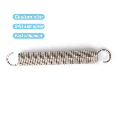 Hongsheng Custom Metal Steel Deichsel Verlängerung Feder Spirale Doppelt Geöffnet Feder Für Konstante Kraftspannung Einhaken