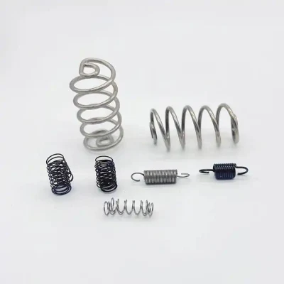 Feder Hersteller OEM Kundengebundene Metall Eisen Carbon Stahl Spiralspule Stoßdämpfende Druckfedern für Auto