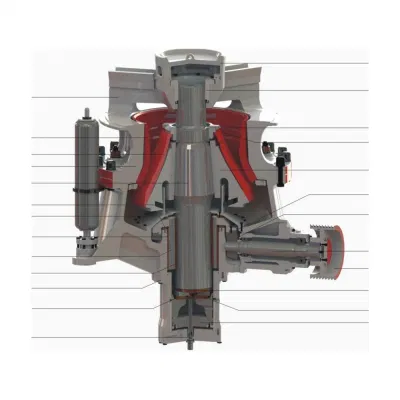 Unisite Kegelbrecher Hersteller Einzylinder Hydraulischer Kegelbrecher Feder Kegelbrecher