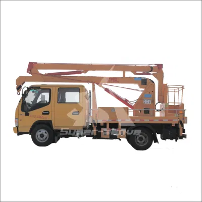 12-20m Mobile hydraulische Hebeplattform Kurbelarm Aerial Arbeitsfahrzeug