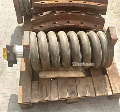Baggerzubehör Cat336D Spannvorrichtung Gleisspannvorrichtung / Feder Schwere Baggerteile für Caterpillar