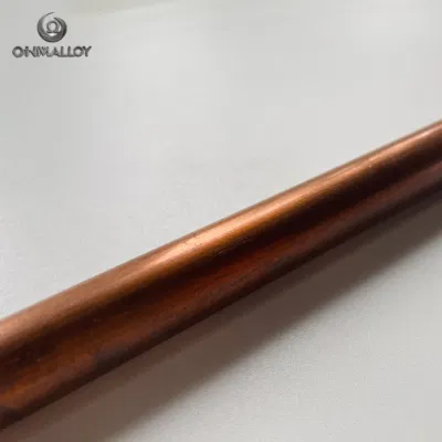 Durchmesser 50mm Beryllium Bronze Kupferstab C17200/C17300 für elektrische Schalter