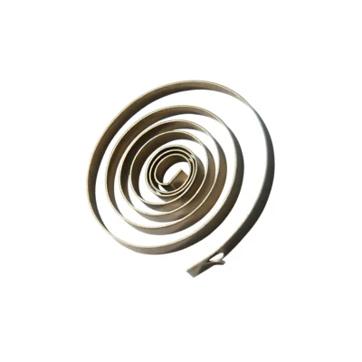 Edelstahl Constant Force flache Spulenfeder für das Anheben von Türen Und Windows