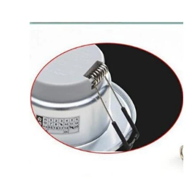 Carbon Stahl Beleuchtung Frühling LED Down Light Sky Flower Light Punktleuchte Panel Light Torsion Spring