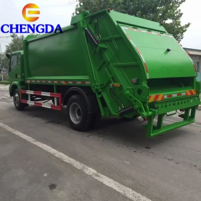 HOWO 4X2 12cbm gebrauchte Müllwagen zum Verkauf