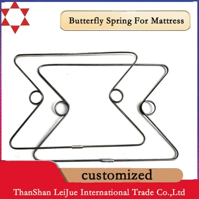 Fabrik Customized Schmetterling Frühling Matratze Rahmen Edge Support Spring