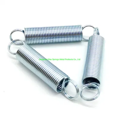 Custom Edelstahl Verlängerung Spannung Feder mit Doppel-Haken