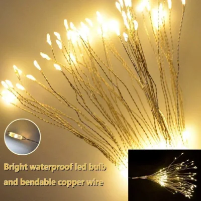 LED-Feuerwerk Hängeleuchten explosive Fernbedienung Feuerwerk LED String Leuchten