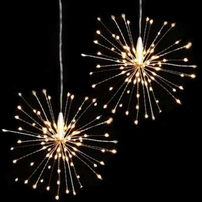 LED-Feuerwerk Hängeleuchten explosive Fernbedienung Feuerwerk LED String Leuchten