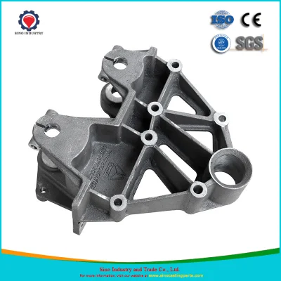 ISO9001 Hersteller Custom Iron / Steel Parts Fahrzeug Hardware OEM Gabelstapler / Traktor Komponenten Heavy-Duty Lkw / Anhänger Casting Teile Blatt Feder Halterung Bügel