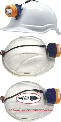 Kyky (T) Cordless Cap Lamp Head Lamp Caplamp Mining Lamp Lampe des unterirdischen Bergarbeiters Anti-Explosive