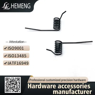 Hochwertige kundenspezifische Metall Edelstahl lange Schwanz Federn (ISO9001/IATF16949)