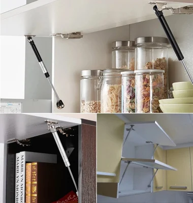 Möbel Lift up Unterstützung Luftkompression Pneumatische Kolben Schrank Küche Gasfeder Für Deckelbleiben