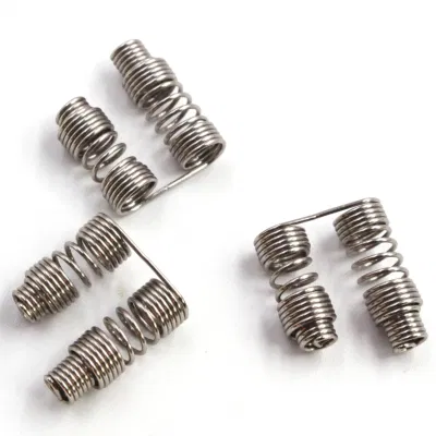 Custom die Druckfeder Edelstahl 95mm Dual Federschocks Doppelte Torsionsfeder Des Absorbers