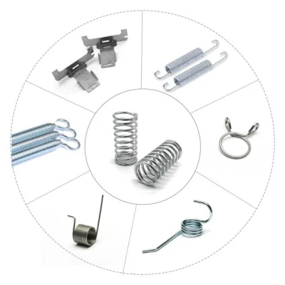 OEM Custom SUS302 304 kleine Kompressionsfeder Möbel Torsionsfeder Auto Stanz Teile Draht Forming Feder