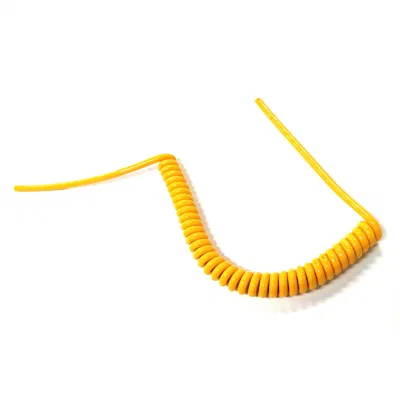 0,75 mm2 elastische Spiralkabel Verlängerungsfederkabel Kurbelkabel Federspule