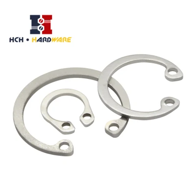 Hochwertiger Edelstahl DIN472 C Typ interne Sicherungsring Ringe für Bohrung