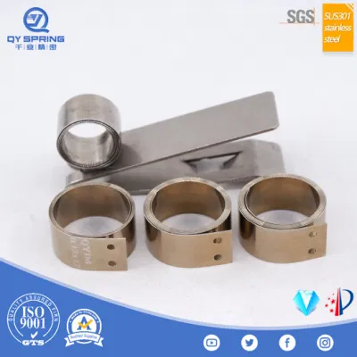 OEM Custom Edelstahl 301 flache Spiralmotor Bürstenfedern