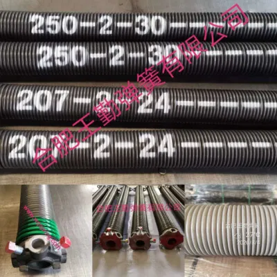 Sektional Garage Tür Torsion Feder mit Malerei verschiedene Farbe