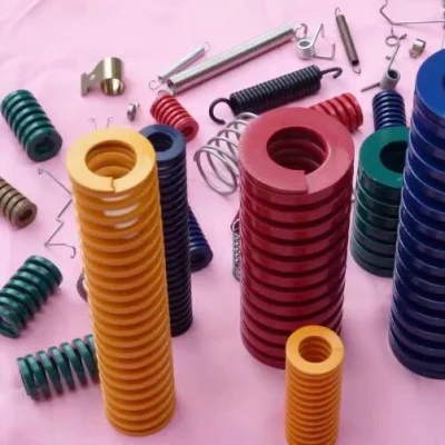 Kundenspezifische Hochtemperaturbeständige Drucklegierung Stahl Druckfeder